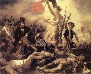 Eugene Delacroix Liberty Leading The people USA oil painting reproduction